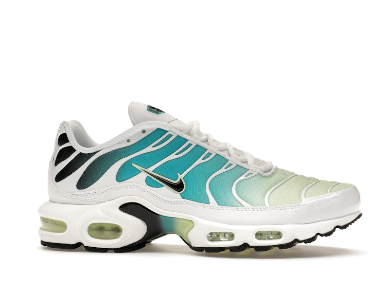 Nike Air Max Plus Dusty Cactus Barely Volt (Women's) - White/Dusty Cactus/Barely Volt/Black - DZ3670-102 - 01