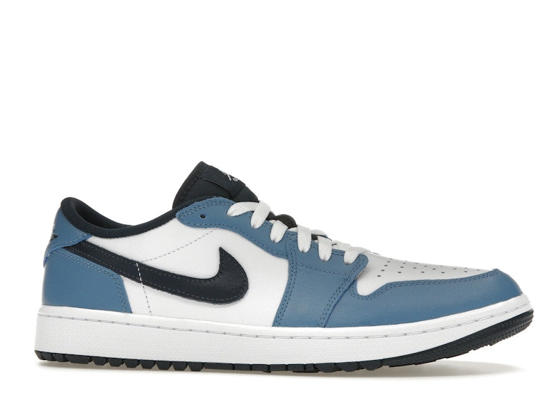 Jordan 1 Low Golf White Aegean Storm - vue 2