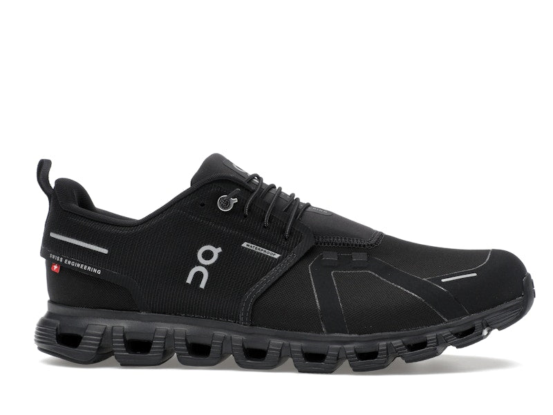 On Running Cloud 6 Waterproof All Black - Black/Black - 3MF10061043 - 01