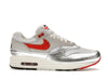 Nike Air Max 1 PRM SE Hot Sauce - White/Chile Red-Metallic Silver-Neutral Grey-Sail-Fir - HF7746-100 - 01