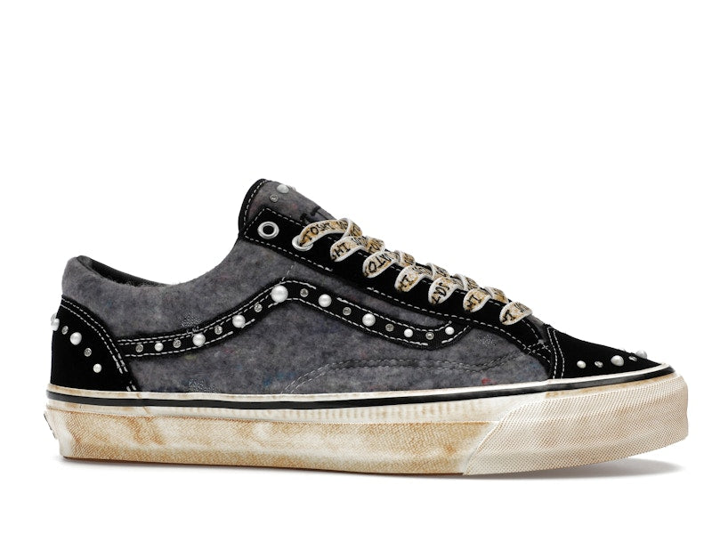 Vans OTW Old Skool Reissue 36 Satoshi Nakamoto Pearlized Speckled Moving Blanket Grey - widok 2
