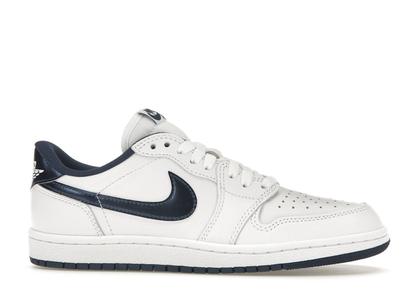 Air Jordan 1 Low 85 Metallic Blue - Summit White/Navy-White - FB9933-141 - 01