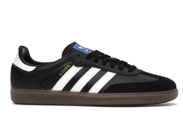 Adidas Samba Black White Gum - Core Black/Footwear White/Gum - B75807/BZ0058 - 01