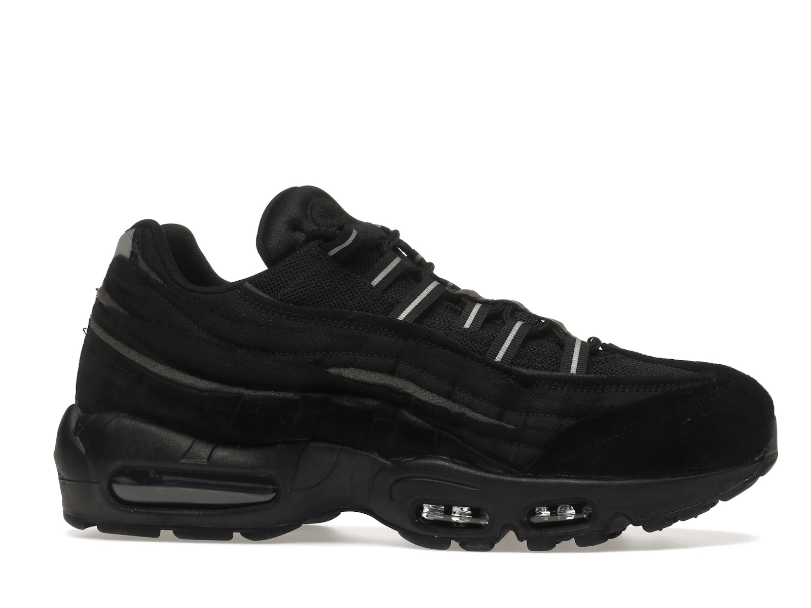 Nike Air Max 95 Comme Des Garcons Black - Black/Black-Black - CU8406 001 - 01