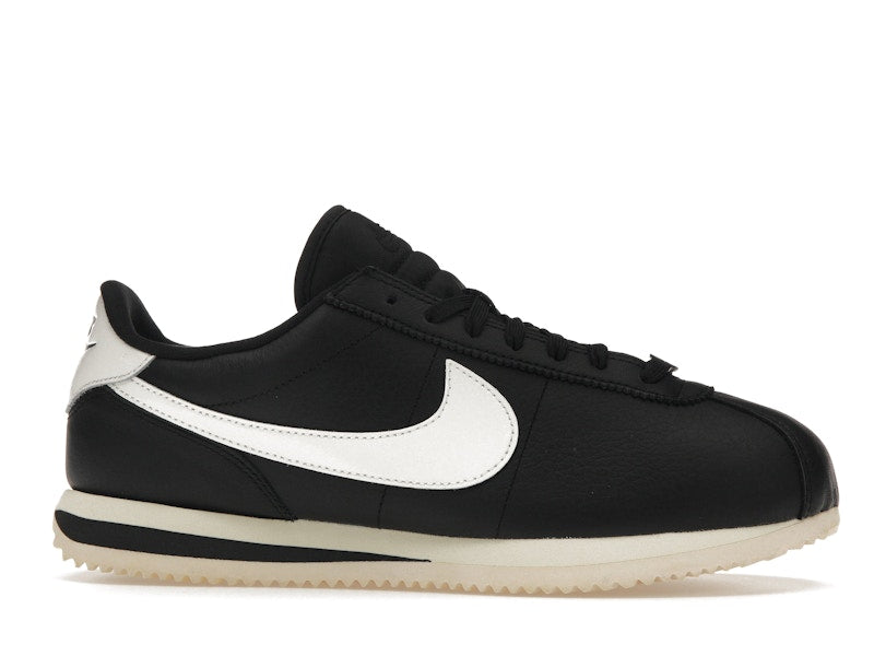 Nike Cortez 23 Premium Black Sail (Women's) - Black/Sail/Alabaster - FB6877-001 - 01
