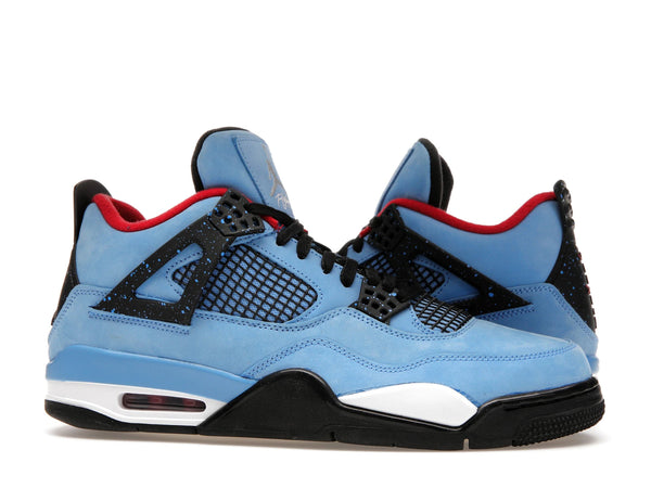 Air Jordan 4 Retro Travis Scott Cactus Jack - University Blue/Black-Varsity Red - 308497-406 - 01
