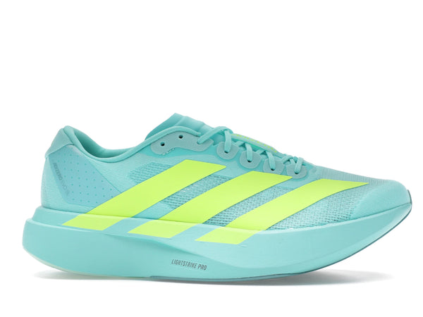 Adidas Adizero Evo SL Flash Aqua Lucid Lemon - Flash Aqua/Lucid Lemon/Mint Ton - JS4506 - 01