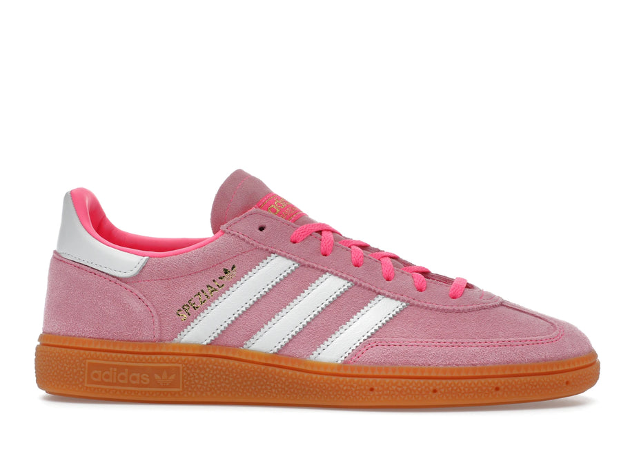 Adidas Handball Spezial Lucid Pink White - Lucid Pink/Footwear White/Gold Metallic - JI2654 - 01