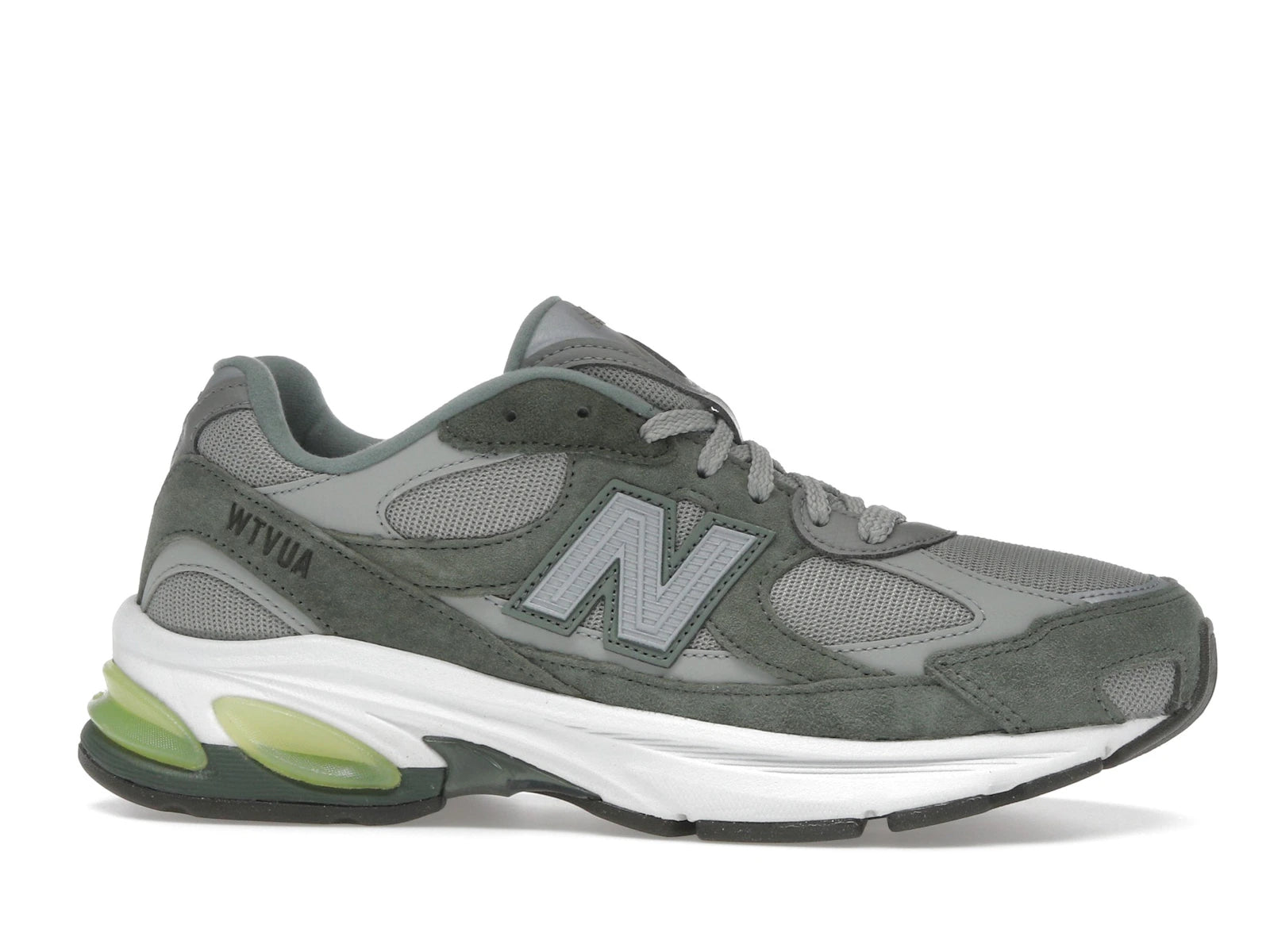 New Balance Abzorb (2010) Wtaps Grey Green Smoke - Wrought Iron/Agave Green - U2010WT - 01