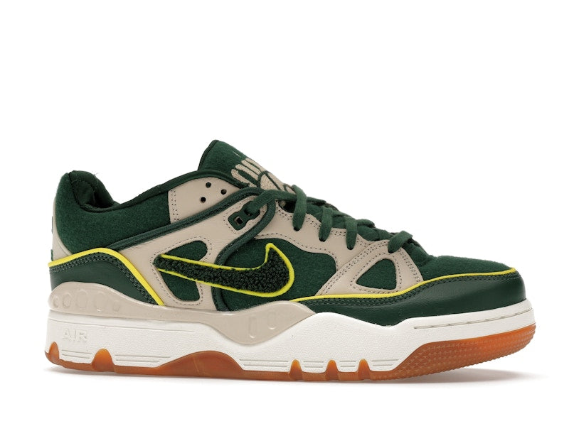 Nike Air Force 3 Low SP Nigo College Pack Forest Green - Forest Green/Forest Green/Oatmeal/Sail/Gum Light Brown/Yellow Strike - HV5032-300 - 01