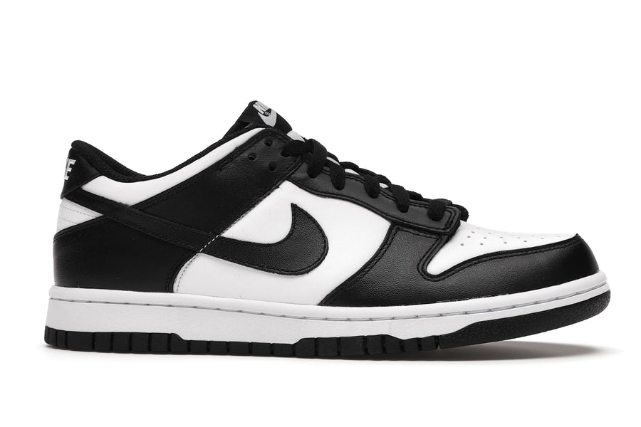 Nike Dunk Low Retro White Black (GS) - White/Black-White - CW1590-100 - 01