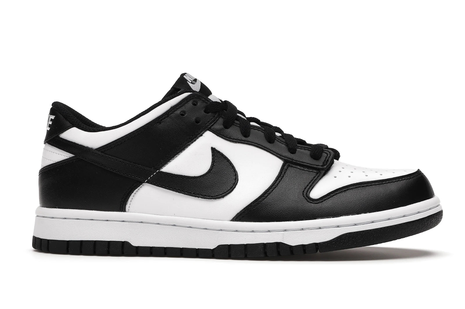Nike Dunk Low Retro White Black (GS) - White/Black-White - CW1590-100 - 01