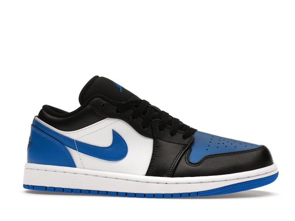 Air Jordan 1 Low Alternate Royal Toe - White/Black/White/Royal Blue - 553558-140 - 01