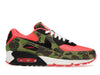 Nike Air Max 90 Reverse Duck Camo (2020) - Infrared/Black-Dark Sage-Baroque Brown - CW6024-600 - 01
