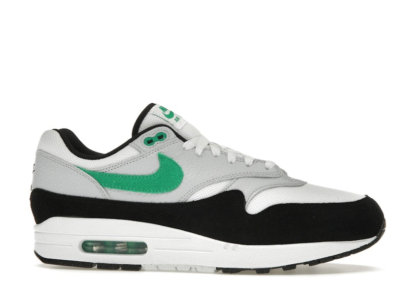 Nike Air Max 1 White Black Stadium Green - White/Pure Platinum/Black/Stadium Green - FN6952-100 - 01