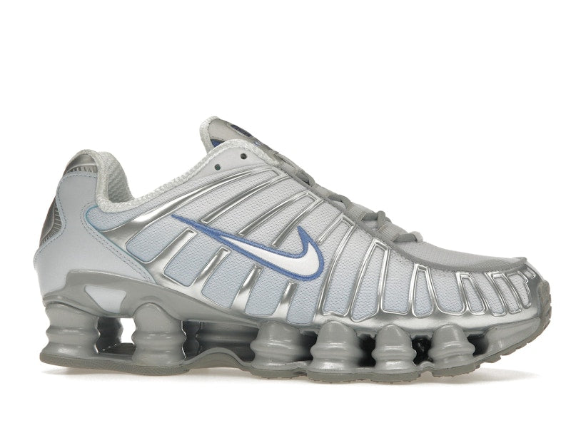 Nike Shox Tl Metallic Platinum Blue Tint - Metallic Platinum/Polar/Blue Tint/White - FQ2775-001 - 01
