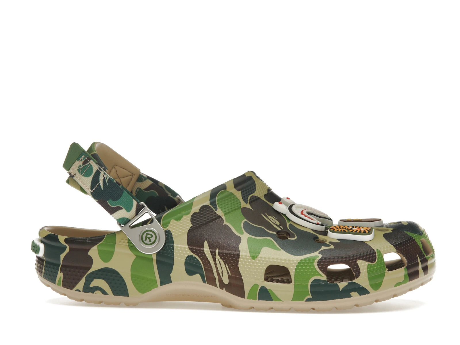 Crocs Classic Clog A Bathing Ape Bape Abc Camo Green - ABC Camo/Green - 209627-212 - 01