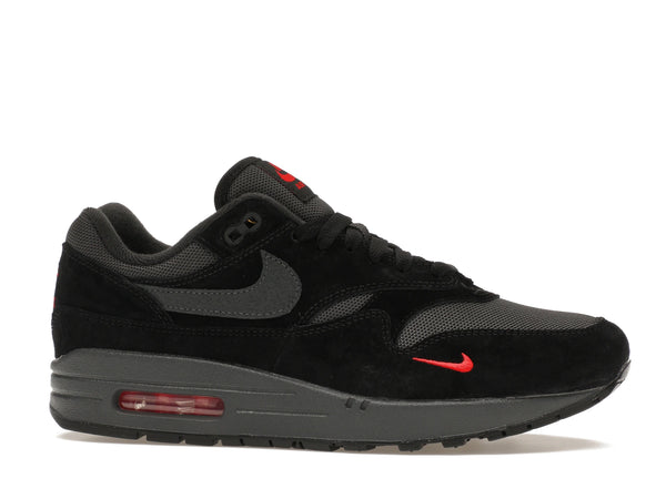 Nike Air Max 1 Bred Anthracite - Black/Anthracite/University Red - FV6910-001 - 01