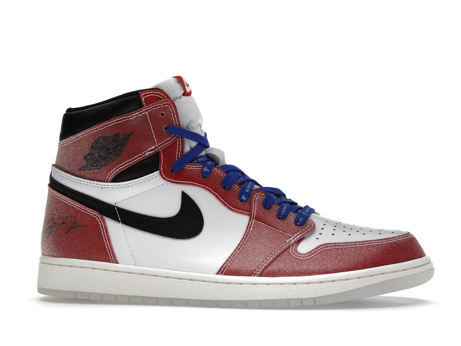 Air Jordan 1 Retro High Trophy Room Chicago Friends And Family (W) Blue Laces - WHITE/VARSITY RED-SAIL-BLACK - DA2728-100 - 01