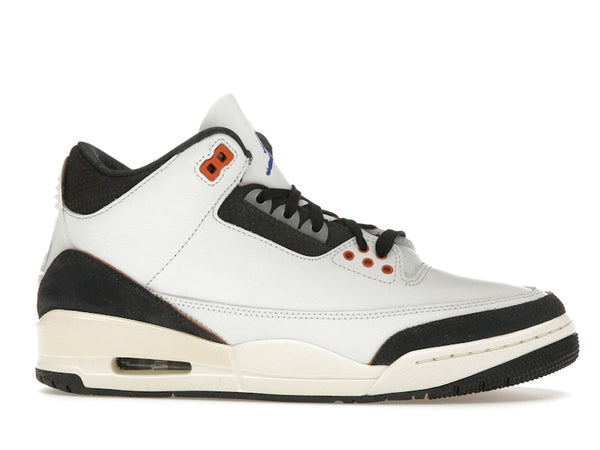 Air Jordan 3 Retro Quai 54 (2024) - Summit White/Off Noir/Game Royal/Burnt Sunrise/Sail - FZ5649-100 - 01