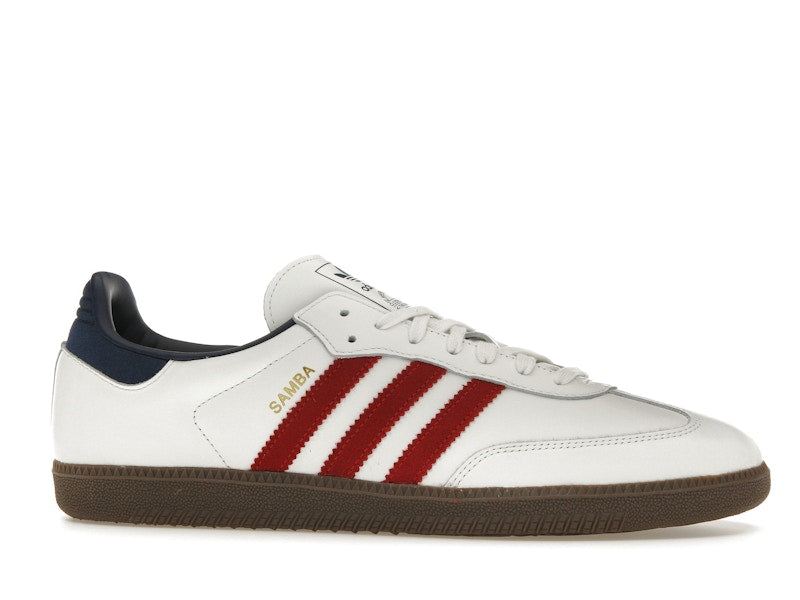 Adidas Samba OG Team Victory Red Night Indigo - Core White/Team Victory Red/Night Indigo - IH4881 - 01