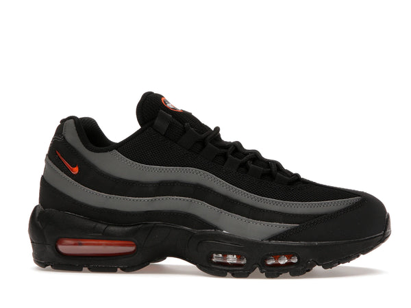 Nike Air Max 95 Black Grey Safety Orange - Black/Grey/Safety Orange - DX2657-001 - 01