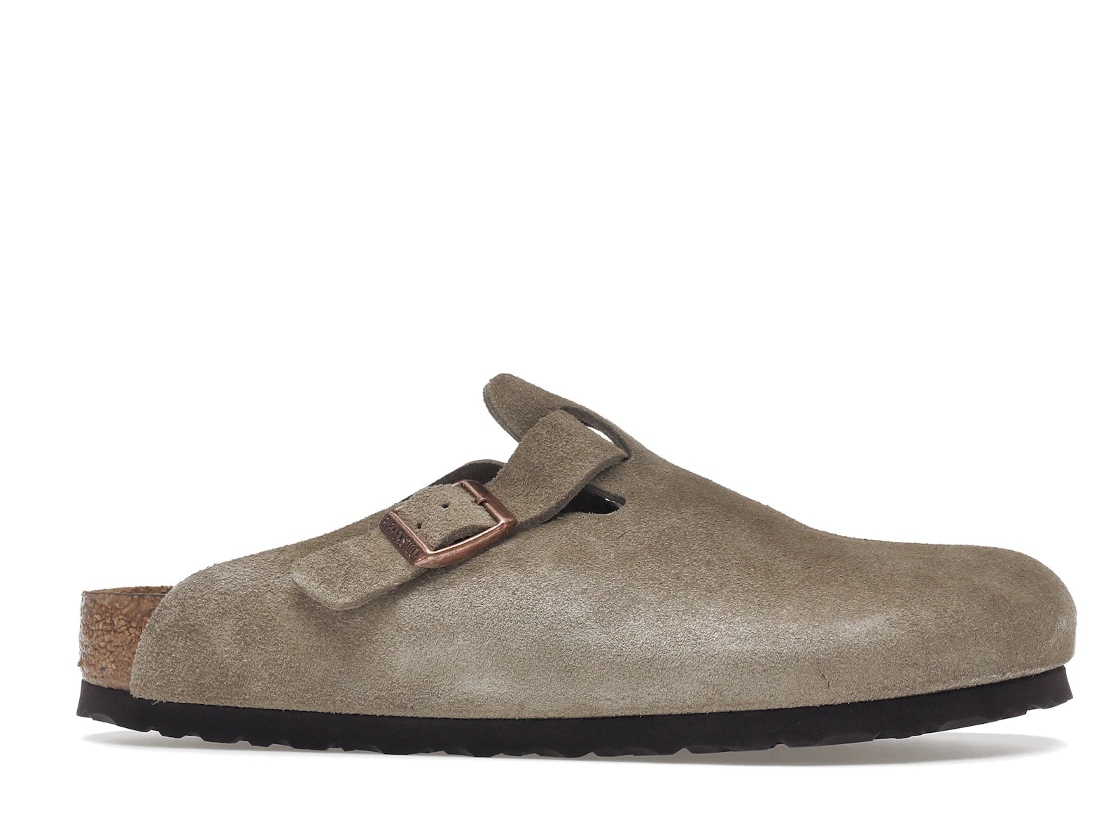 Birkenstock Boston Soft Footbed Suede Taupe - 0560771 - 01