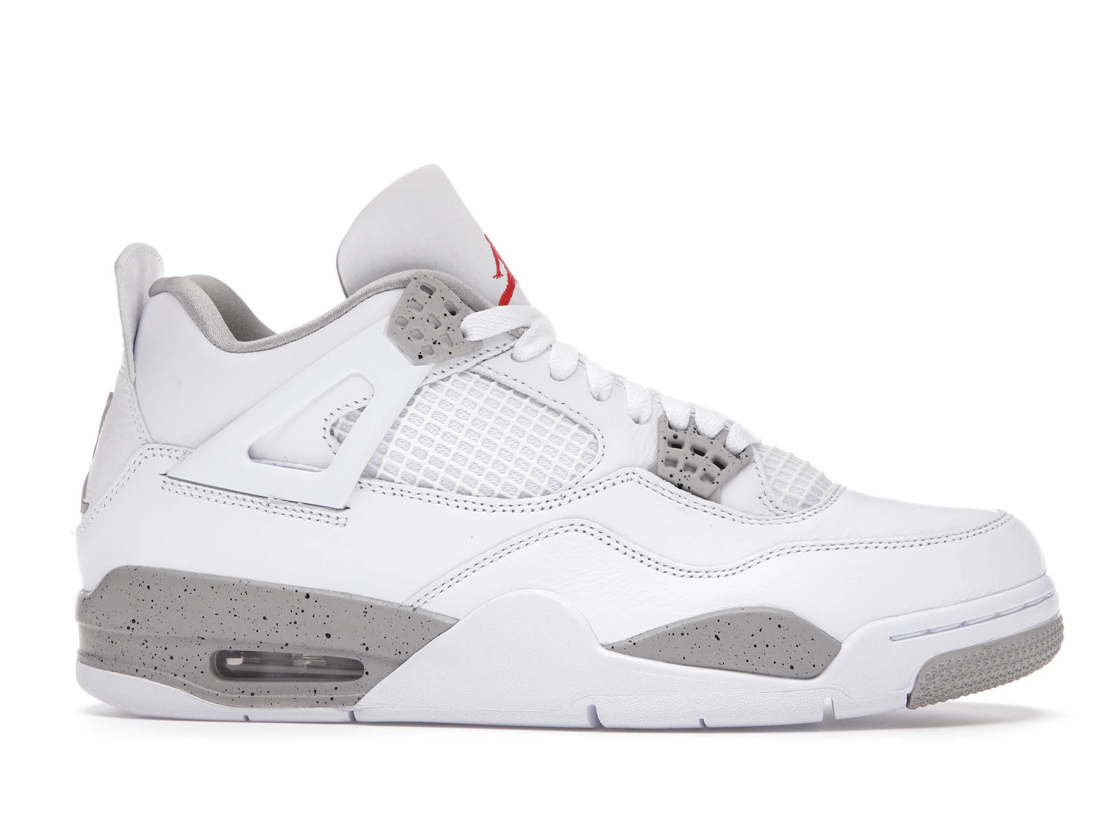 Air Jordan 4 Retro White Oreo (2021) - White/Tech Grey-Black-Fire Red - CT8527-100 - 01