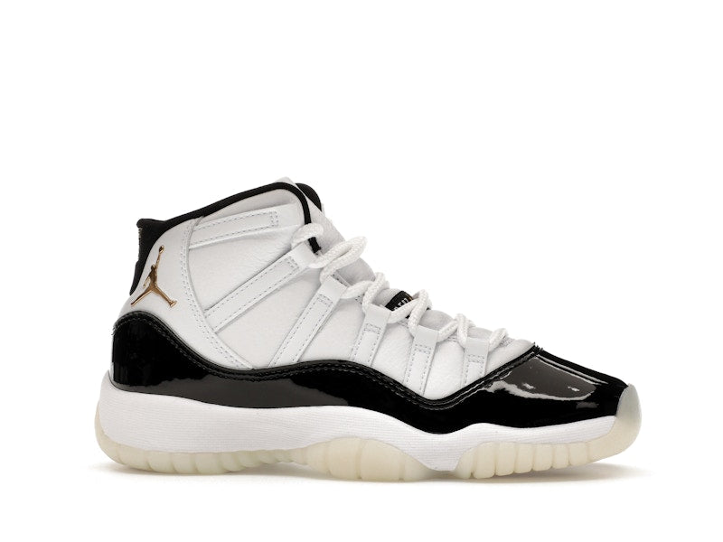 Air Jordan 11 Retro Dmp Defining Moments (2023) (GS) - Black/White/Metallic Gold - 378038-170 - 01