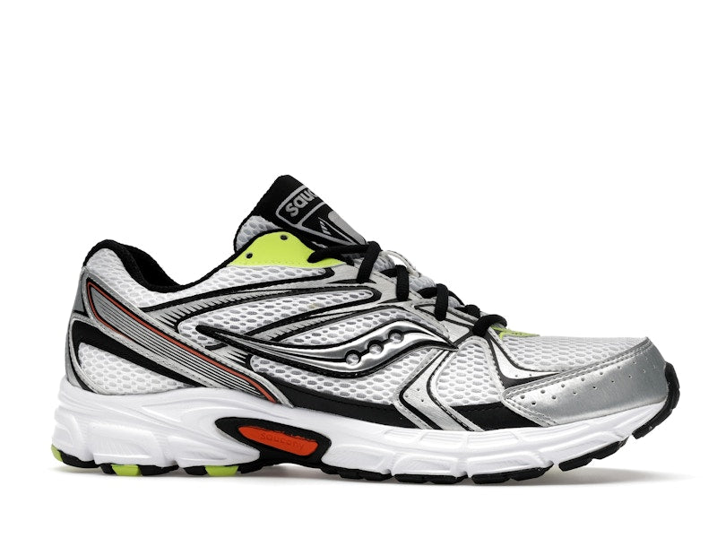 Saucony Grid Ride Millennium White Silver Lime Orange - White/Multi - S70812-12 - 01