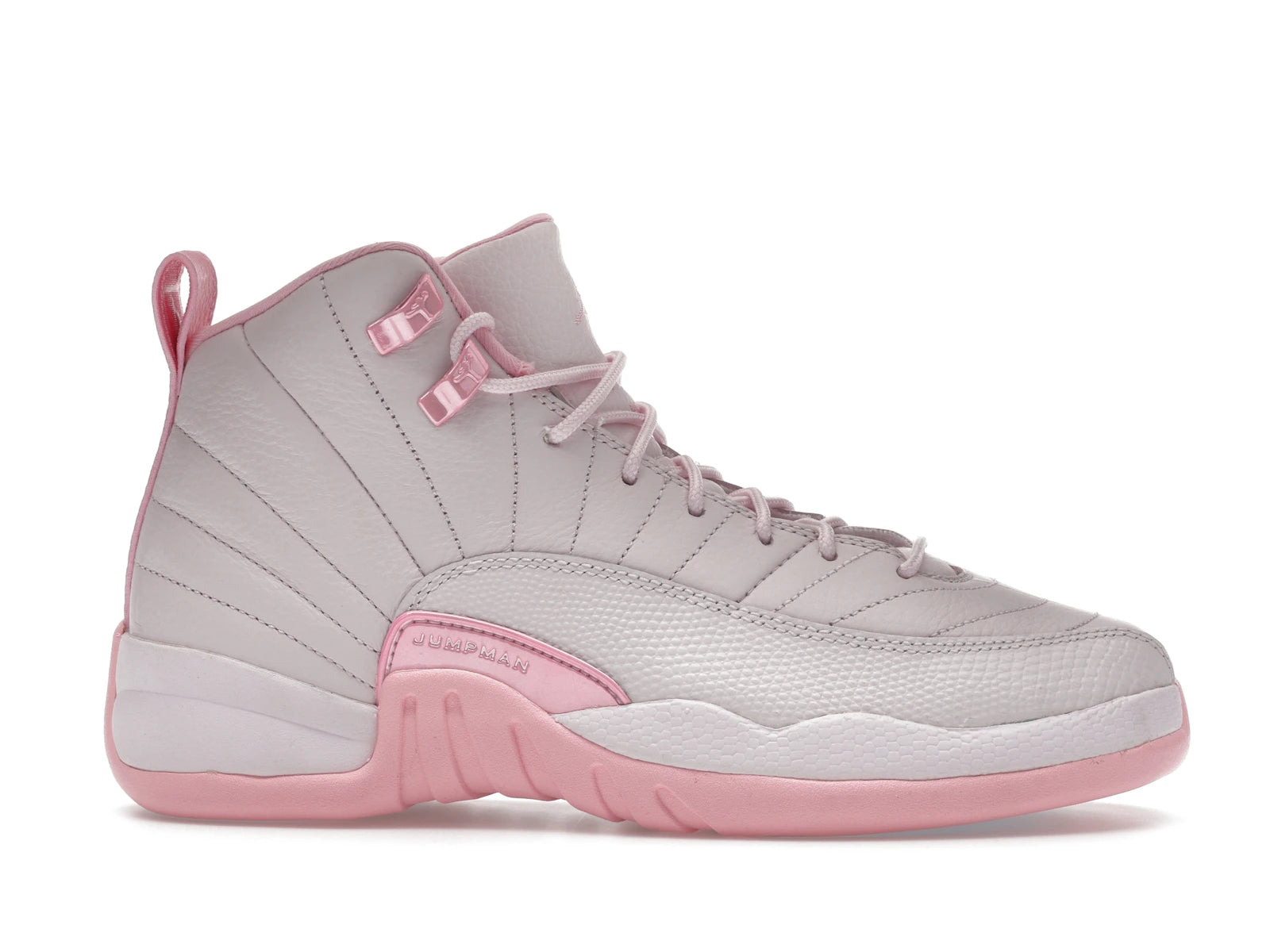 Air Jordan 12 Retro Pearl Pink (GS) - Pearl Pink/Medium Soft Pink - 510815-600 - 01