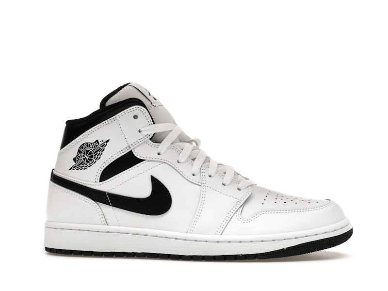Air Jordan 1 Mid Reverse Panda - White/Black/White/Black - DQ8426-132 - 01