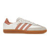 adidas Samba OG White Wonder Clay Gum (Women's) - Cloud White/Wonder Clay/Crystal White - IG5932 - 01