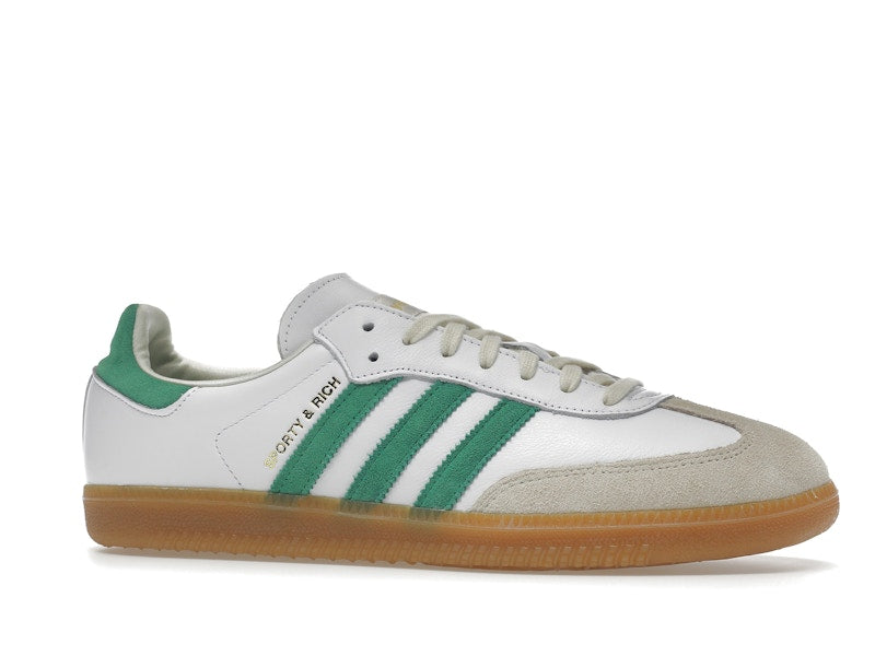 adidas Samba OG Sporty & Rich White Green - weergave 3
