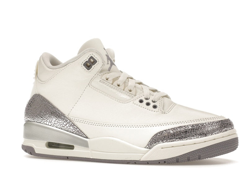 Air Jordan 3 Retro Sail Gris Cemento - vista 2