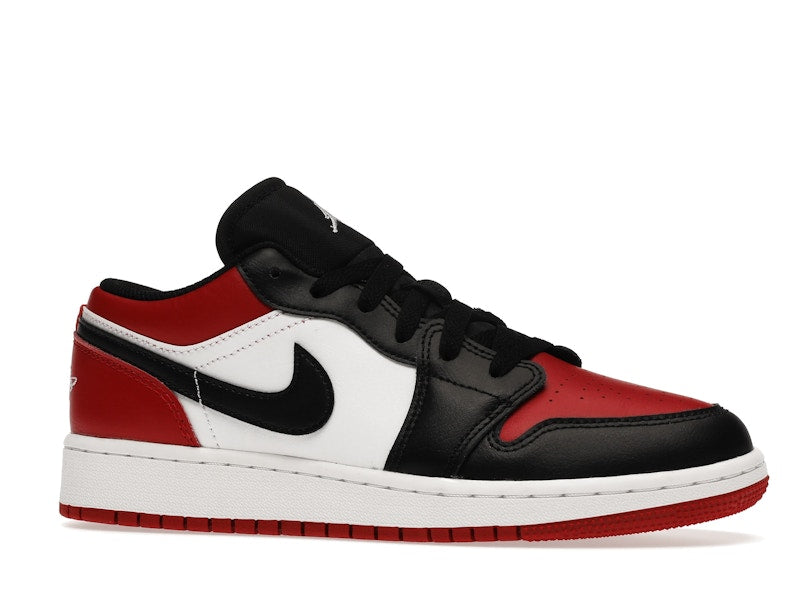 Air Jordan 1 Low Bred Toe (GS) - vista 2