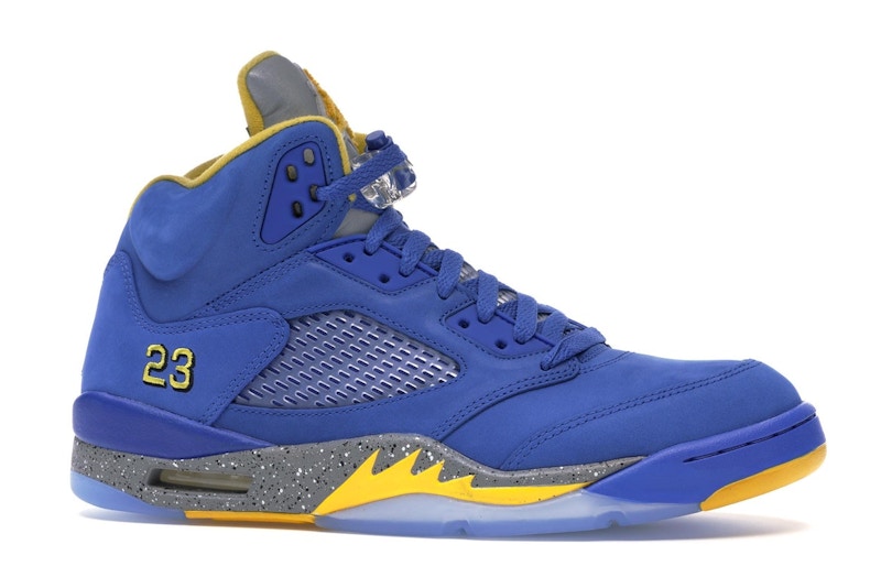 Jordan 5 Retro JSP Laney Varsity Royal - vue 3