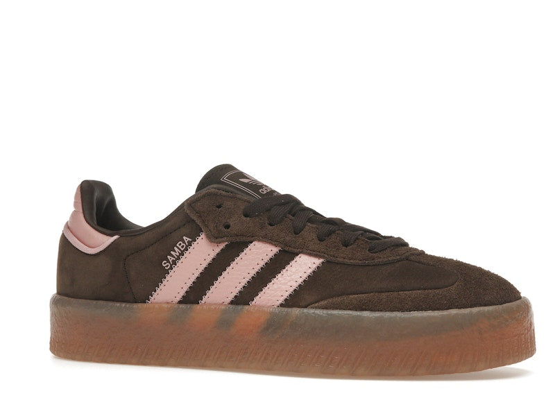 adidas Sambae Dark Brown Wonder Mauve (Women's) - vue 3