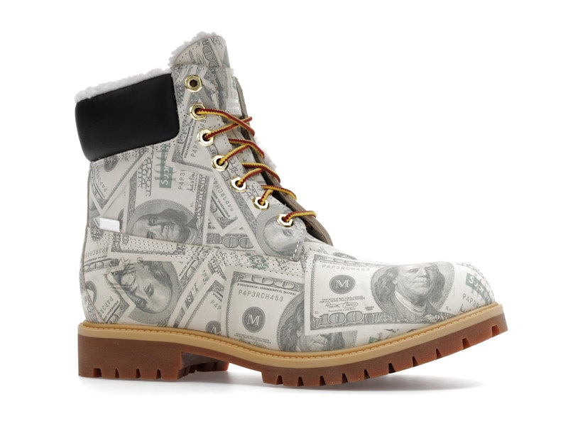 Timberland 6 Premium Waterproof Boot MM6 Maison Margiela 100 Bills - vue 3