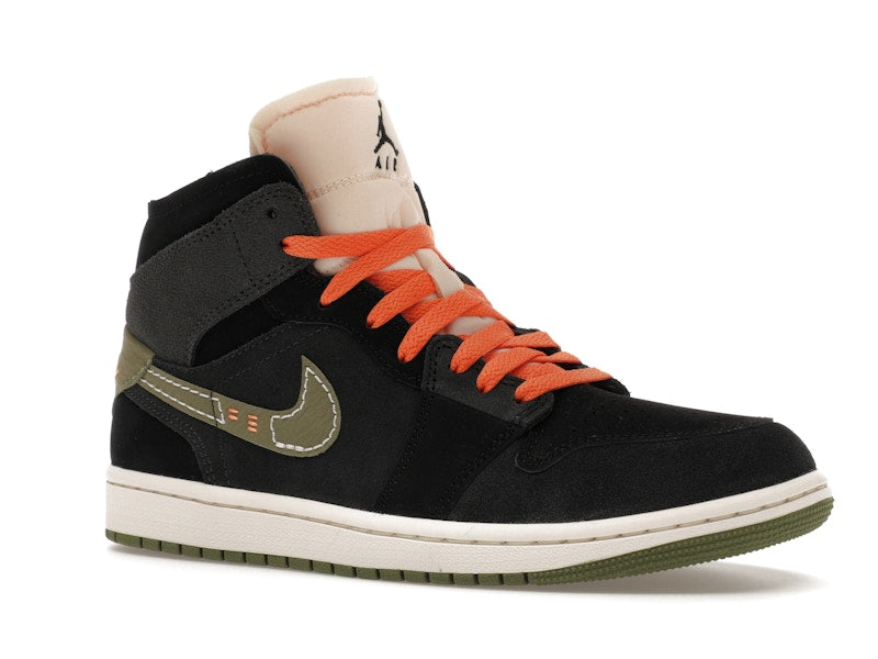 Air Jordan 1 Mid SE Craft Anthracite Light Olive - visning 3