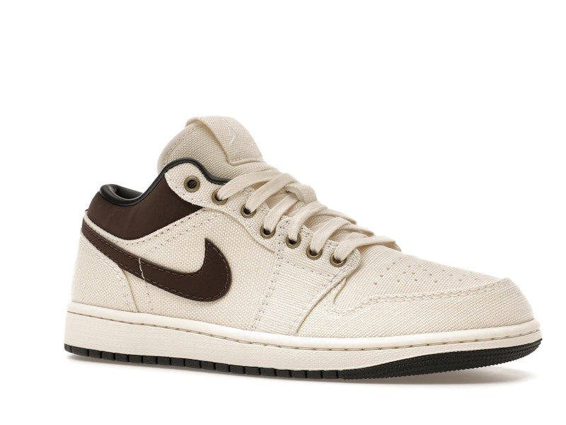 Air Jordan 1 Low Premium Pale Ivory Off Noir Baroque Brown - vue 3