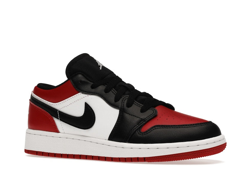 Air Jordan 1 Low Bred Toe (GS) - vista 3