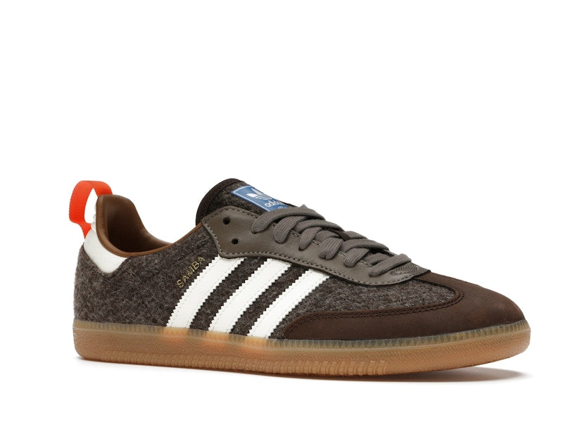 adidas Samba Fox Tweed Dark Brown - vue 3