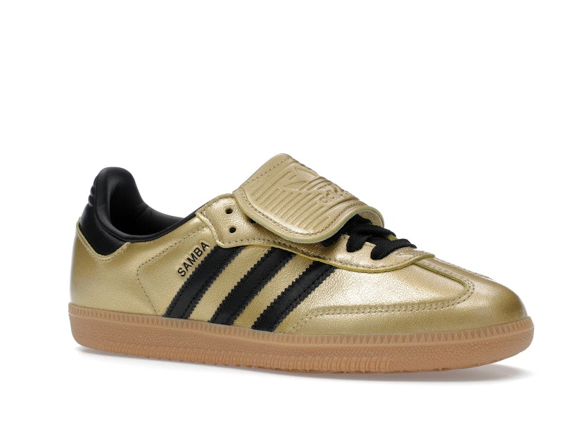 adidas Samba LT Gold Metallic Black Gum (Women's) - vue 4