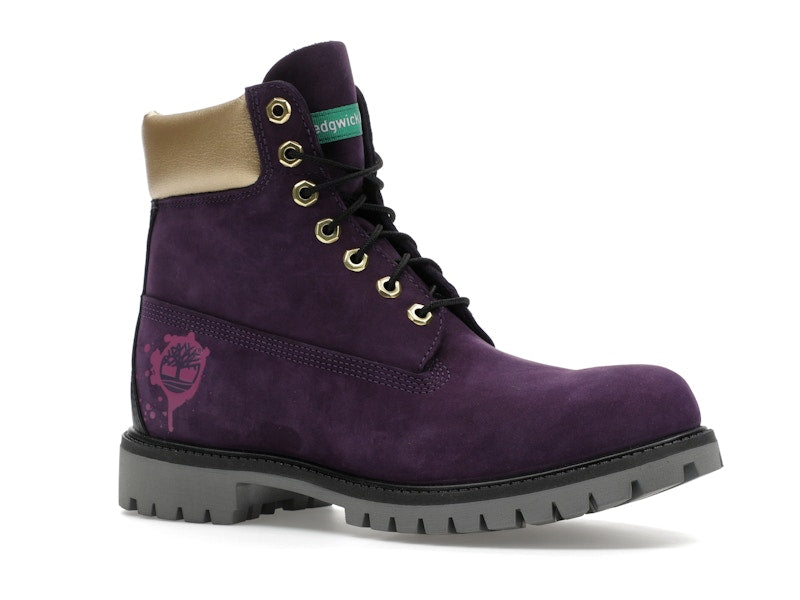 Timberland Hip Hop Royalty Boot Dark Purple Nubuck - vue 4