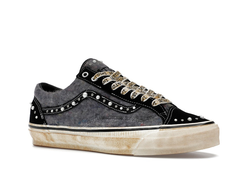 Vans OTW Old Skool Reissue 36 Satoshi Nakamoto Pearlized Speckled Moving Blanket Grey - widok 4