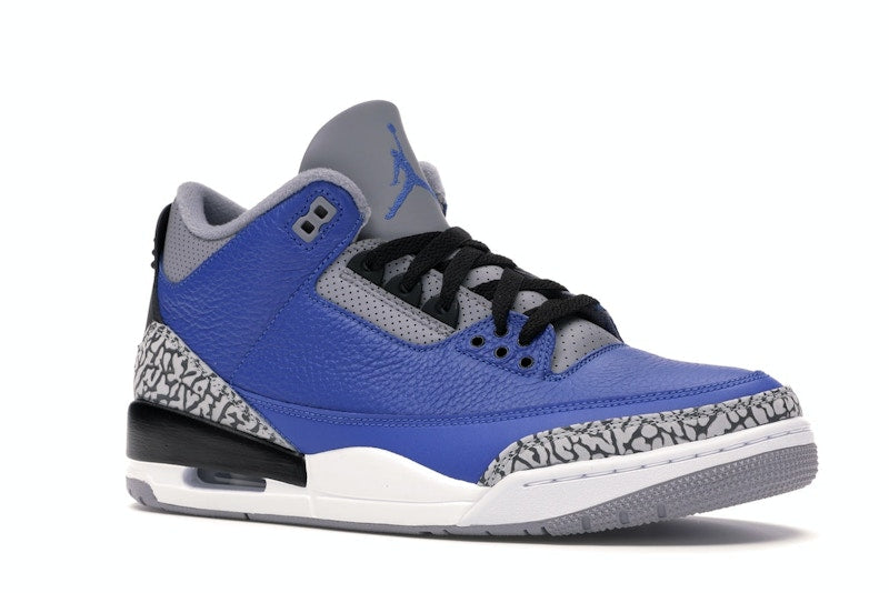 Air Jordan 3 Retro Varsity Royal Cement - vue 3