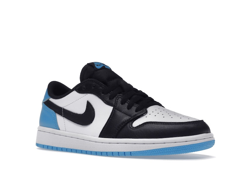 Jordan 1 Retro Low OG Black Dark Powder Blue (Women's) - vue 5