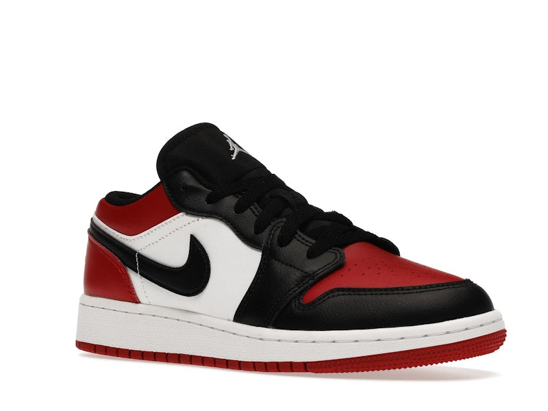Air Jordan 1 Low Bred Toe (GS) - vista 4