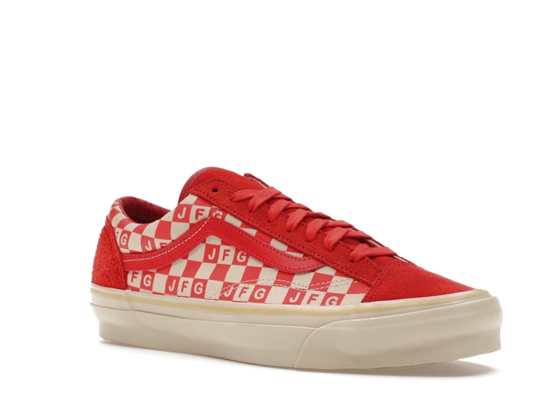 Vans Vault OG Style 36 LX Joe Freshgoods The Honeymoon Stage Red - view 5